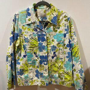 Drapers & Damon's Floral Jacket Pockets